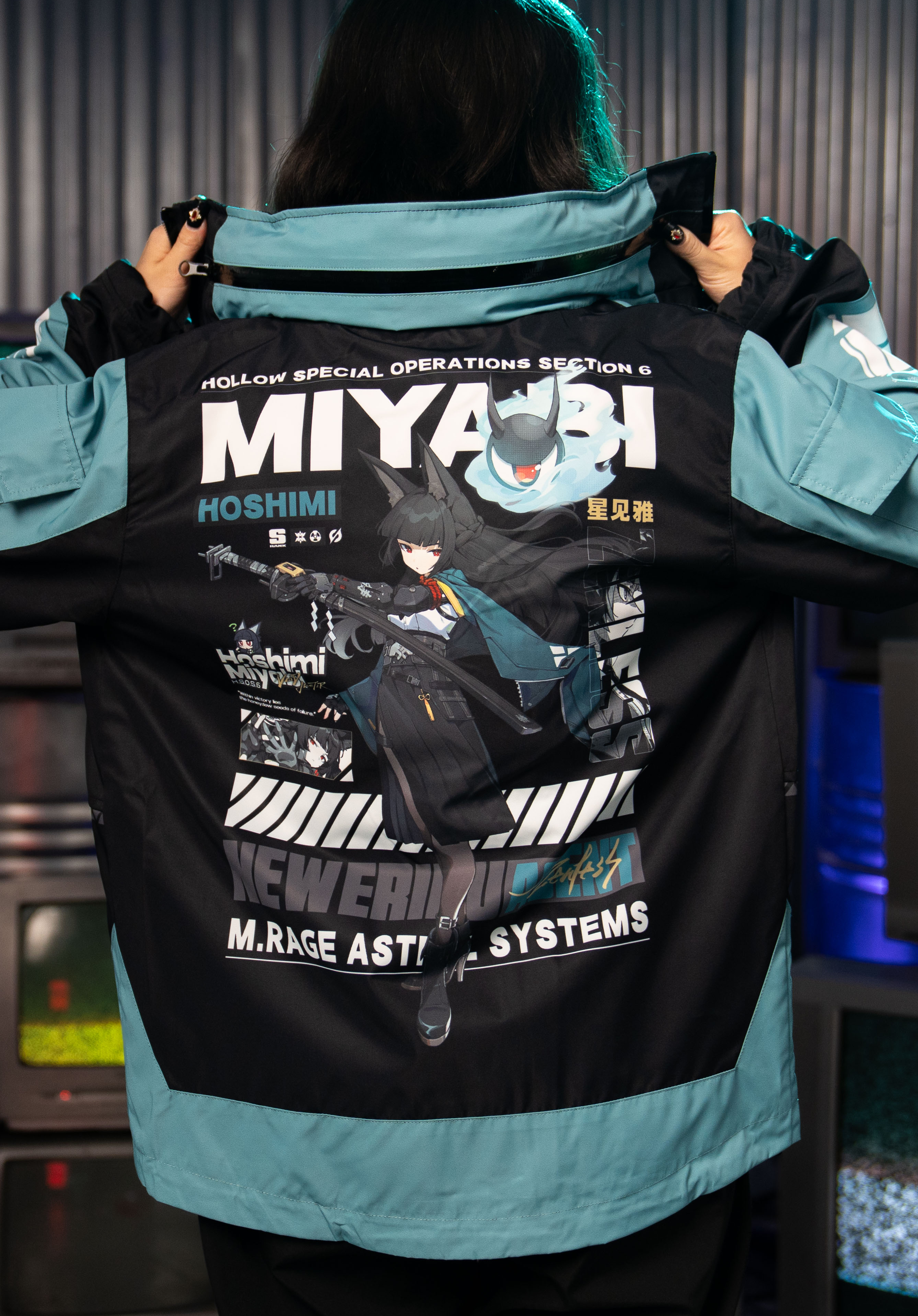 Miyabi Windbreaker | Zenless Zone Zero x M.RAGE Official Collab Miyabi Windbreaker | Zenless Zone Zero x M.RAGE Official Collab