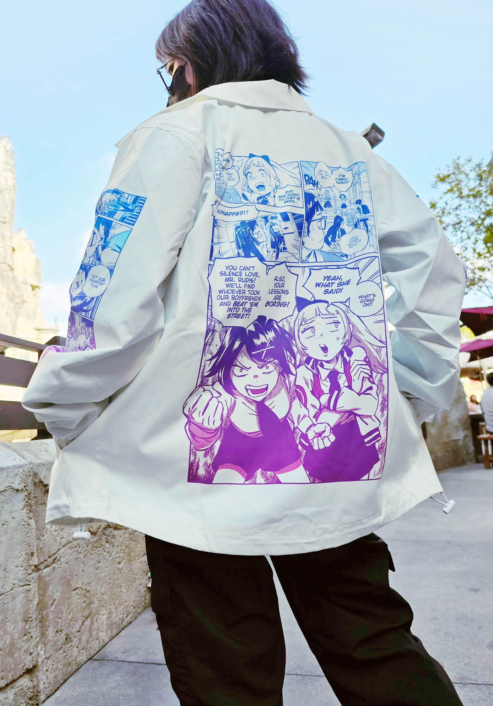 Misako Coach Jacket | Official River City Girls Merch – M.RAGE Misako Coach Jacket | Official River City Girls Merch – M.RAGE