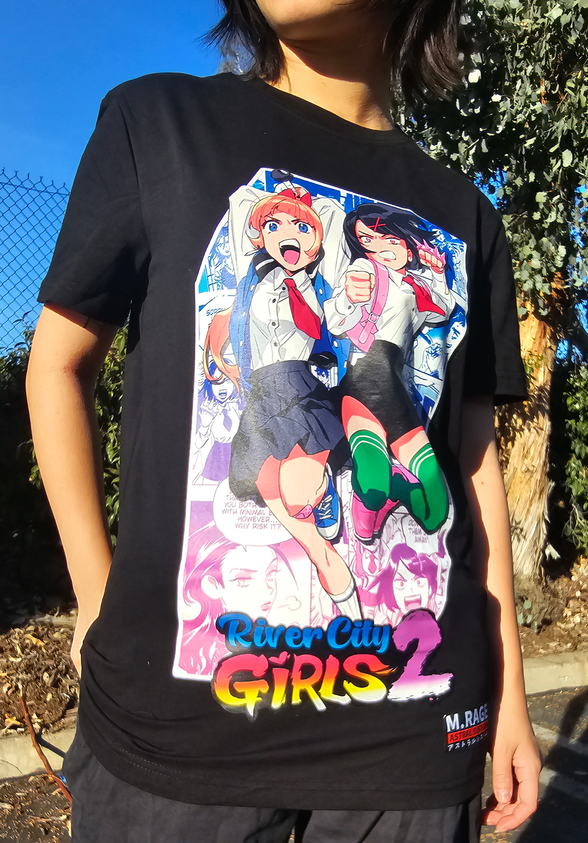 T SHIRT SERIES RIVER CITY GIRLS 2 BLACK