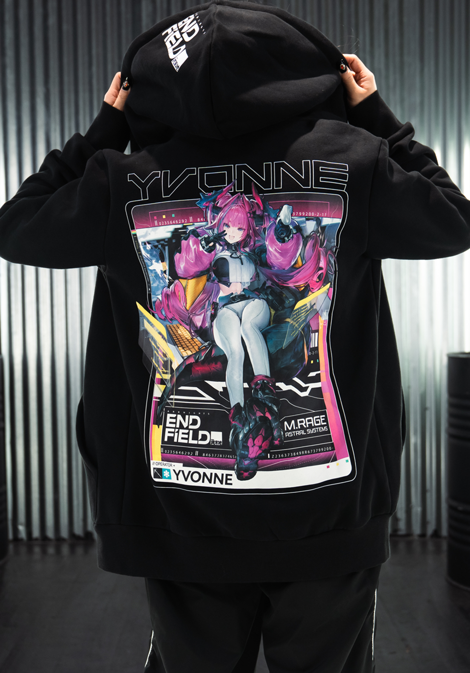 PRE-ORDER] YVONNE ZIP-UP HOODIE – M.RAGE