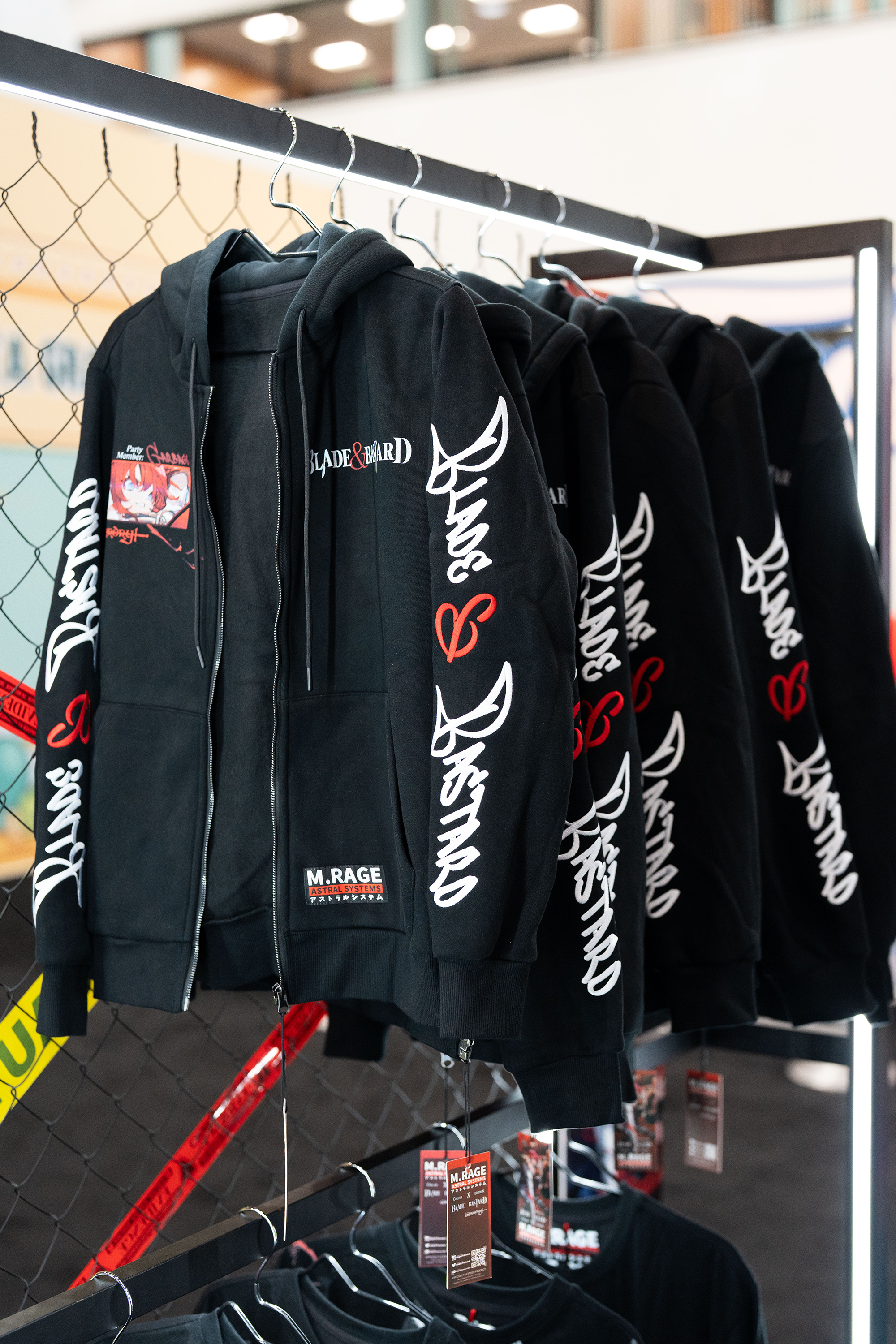 guilty gear may hoodie Blade & Bastard Hoodie