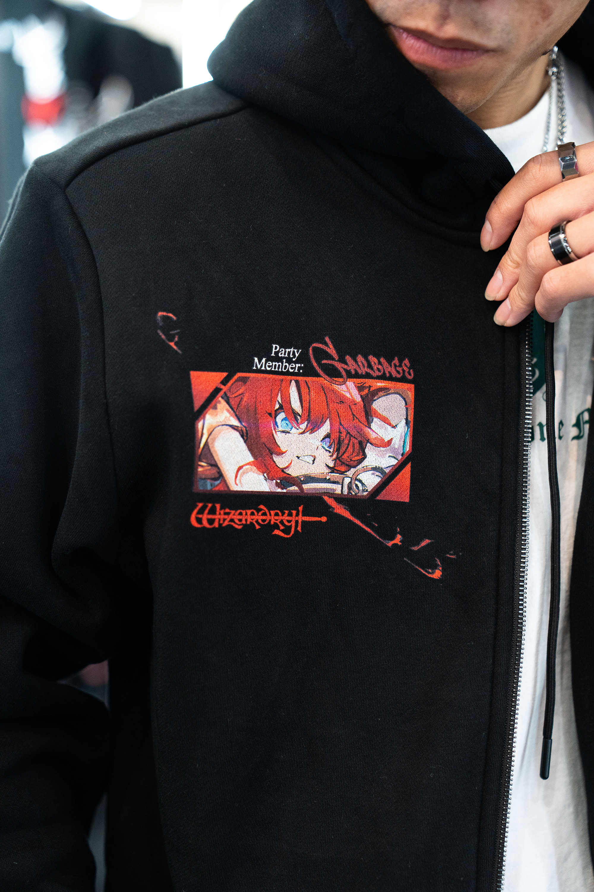 Blade & Bastard Hoodie | Official Guilty Gear -Strive- Merch – M.RAGE Blade & Bastard Hoodie | Official Guilty Gear -Strive- Merch – M.RAGE
