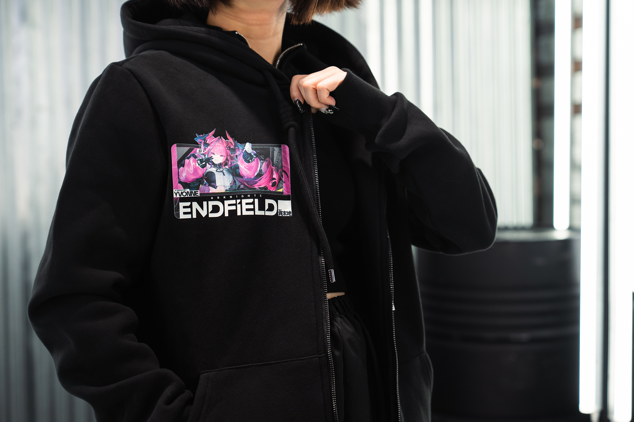 PRE-ORDER] YVONNE ZIP-UP HOODIE – M.RAGE